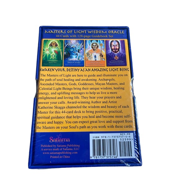 Masters of Light Wisdom Oracle Card Deck - Picture 5 of 5